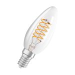 Osram Vintage 1906 LED Classic Slim E14 Kerze Fadenlampe Klar 4.8W 470lm - 827 Extra Warmweiß | Dimmbar - Ersatz Für 40W
