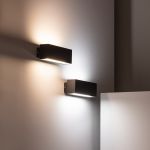 Wandleuchte Oberflächenhalterung Bulkhead LED Carinae Doppelseitige Beleuchtung 12W 480lm 840 IP54 | Kaltweiß - Ersatz für 40W