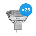 Mehrfachpackung 25x Noxion LED-Spot GU5.3 MR16 7.5W 621lm 60D - 827 Extra Warmweiß | Dimmbar - Ersatz für 50W