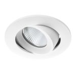 Noxion LED-Spot Hydro schwenkbar feuerfest Weiß 6W 400lm 36D - 927 Extra Warmweiß | Ausschnitt 83mm - IP65 - Höchste Farbwiedergabe - Dimmbar